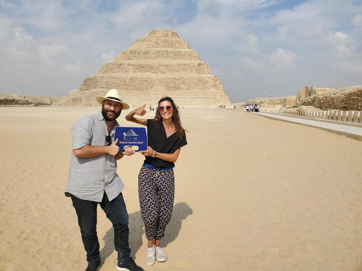 Отель Bedouin Pyramids View Kafrat al Jabal Экстерьер фото